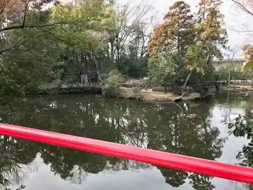 武蔵一宮氷川神社の庭園