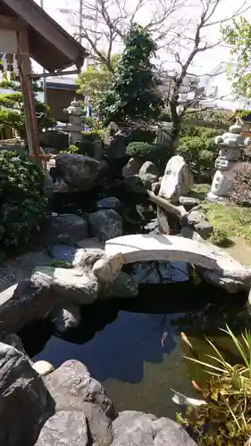 尾張猿田彦神社の庭園