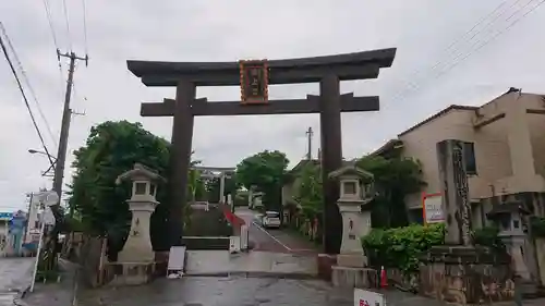 波上宮の鳥居