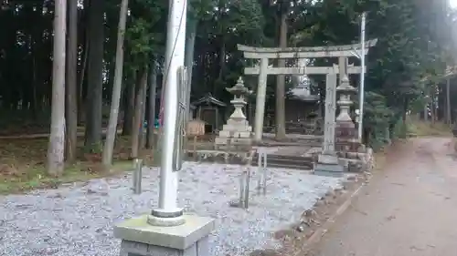 小池神明神社の鳥居