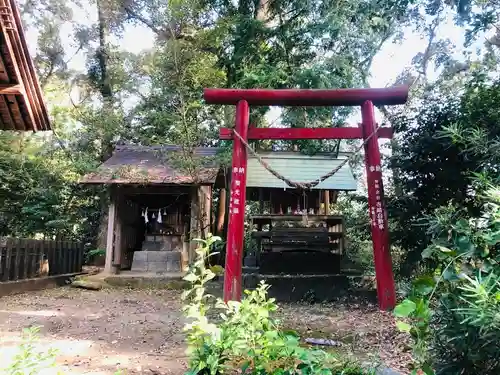 安賀多神社の鳥居