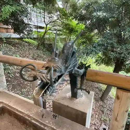 明王院（満願寺別院）の手水舎