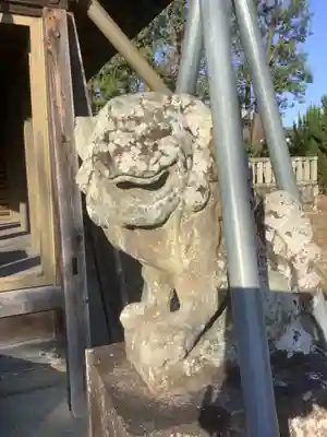 星大明社の狛犬