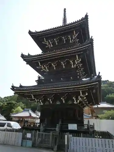 水間寺の塔