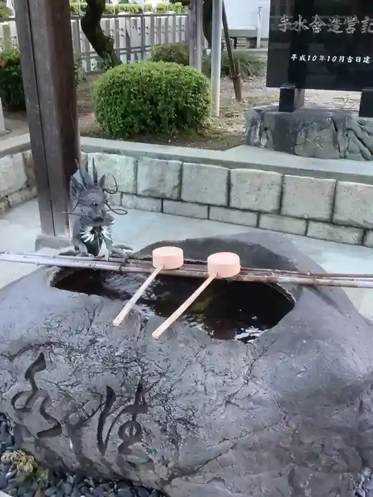 天満宮(常普請出世天満宮)の手水舎