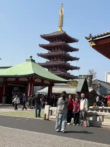 浅草寺の塔