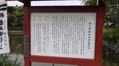 旗上弁財天社の歴史