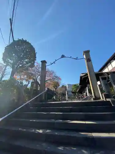 白山神社の鳥居