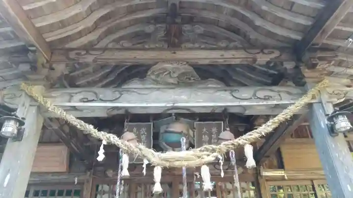 仁井田神社の本殿・本堂