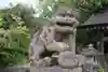 石背國造神社の狛犬