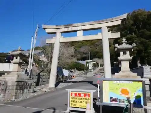 久能山東照宮の鳥居