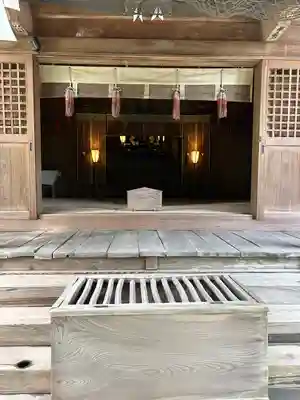 諏訪神社(旧湯長谷藩領総鎮守)の本殿・本堂