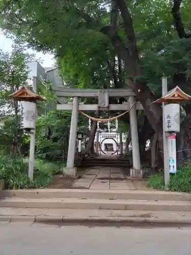 下高井戸八幡神社（下高井戸浜田山八幡神社）の鳥居