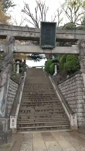 品川神社の鳥居