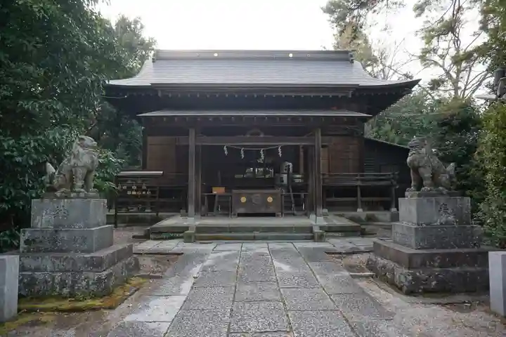 忍 諏訪神社・東照宮 の狛犬