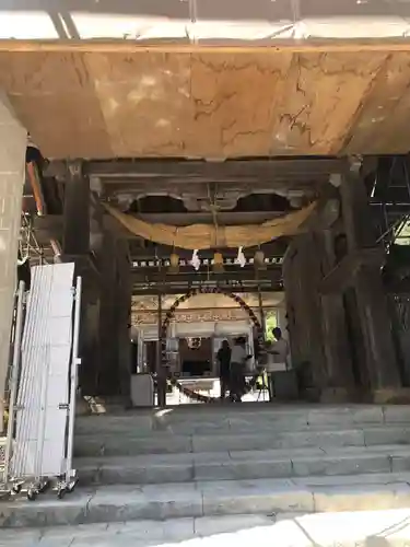 氣多大社の山門・神門