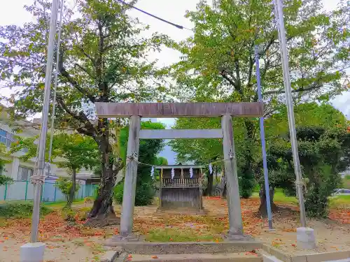 三島社（矢合）の鳥居