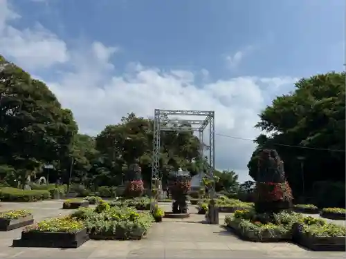 江島神社の庭園