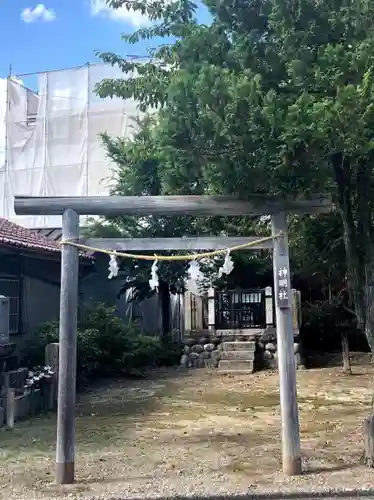 伊奴神社の鳥居