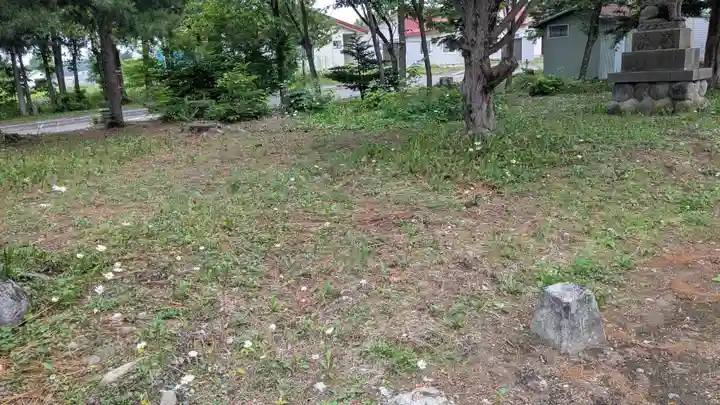 瓜幕神社の庭園