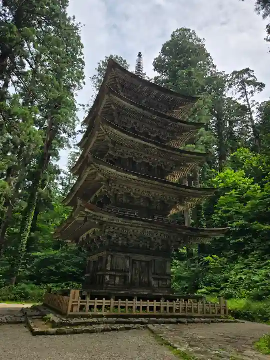 羽黒山五重塔(出羽三山神社)(山形県)
