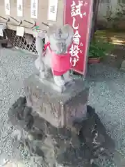 川越熊野神社の狛犬