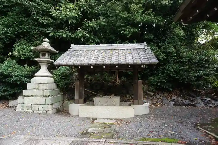 智積院妙見堂の手水舎