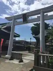 健田須賀神社の鳥居