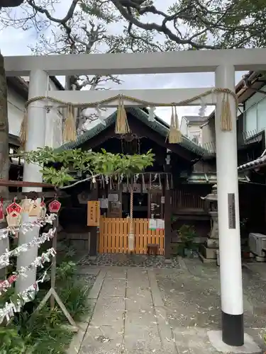 高松神明神社の鳥居