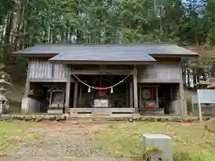 嶽山箒根神社奥の院の本殿