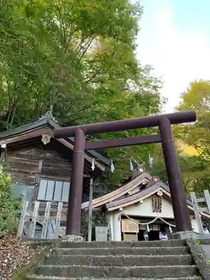 戸隠神社中社の鳥居