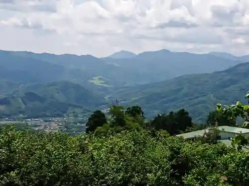 宝登山神社奥宮の景色