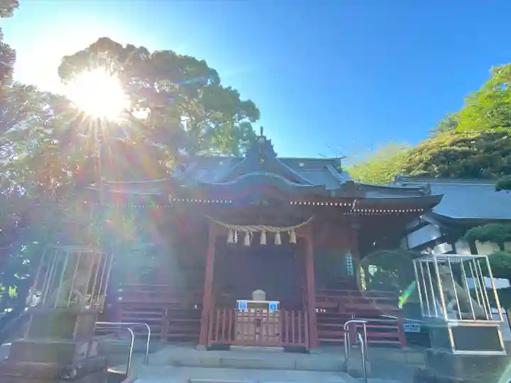 村富神社の本殿・本堂