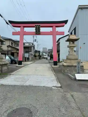 厄除の宮　駒林神社の鳥居