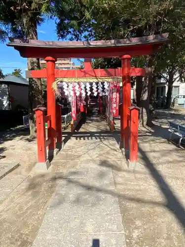 上高野神社の鳥居