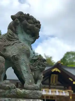 足羽神社の狛犬