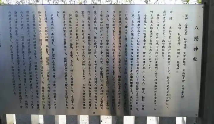 岩戸八幡神社の歴史
