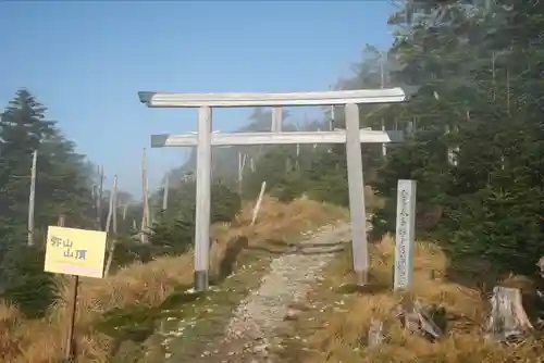 弥山神社（天河大辨財天社奥宮）(奈良県)