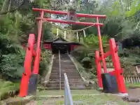 關蝉丸神社上社の鳥居