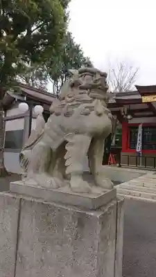 旗岡八幡神社の狛犬