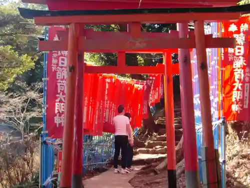 筑波山神社の鳥居