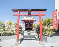 朝日稲荷神社の本殿・本堂