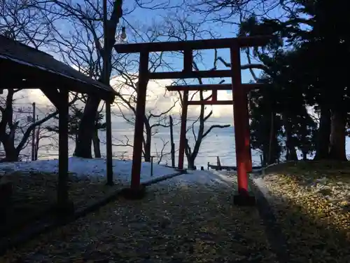 鳥崎稲荷神社の鳥居