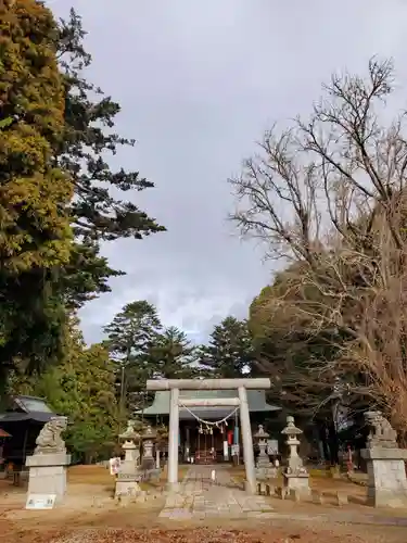 三春大神宮の鳥居