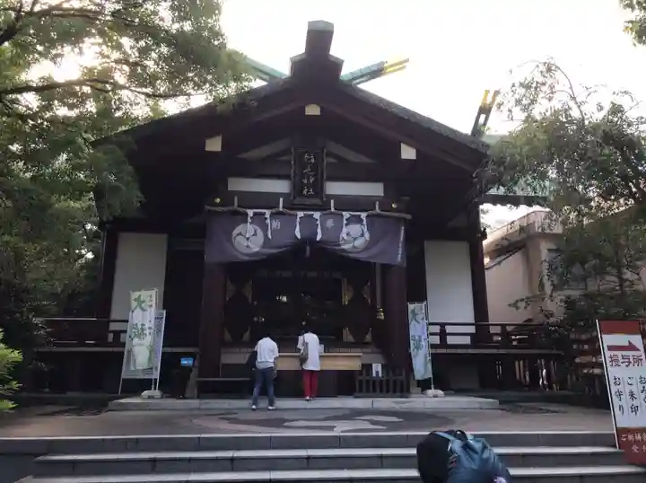 稲毛神社の本殿・本堂