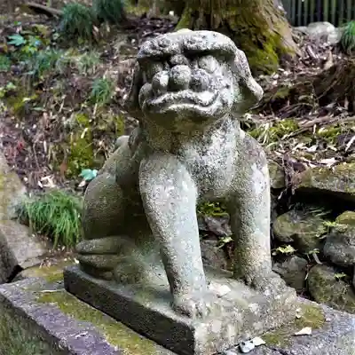 相馬中村神社の狛犬