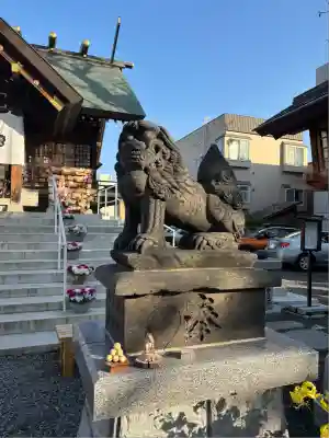 札幌諏訪神社の狛犬