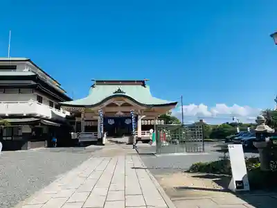 岡山神社の本殿・本堂