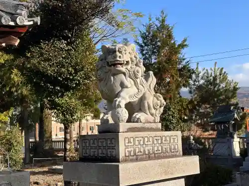 神高槻神社の狛犬