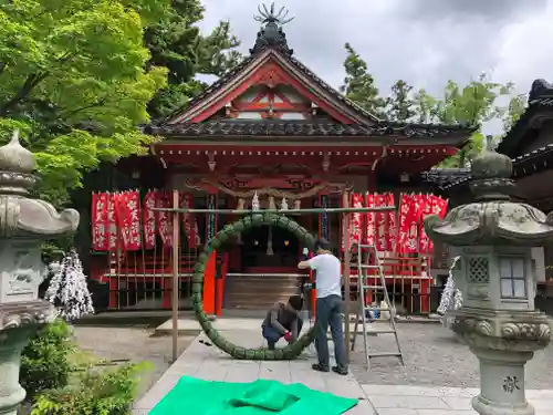 金澤神社の本殿